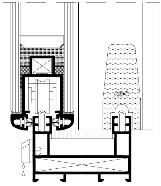 AD SG 40 izolyasiya edilməmiş sürüşmə sistemi